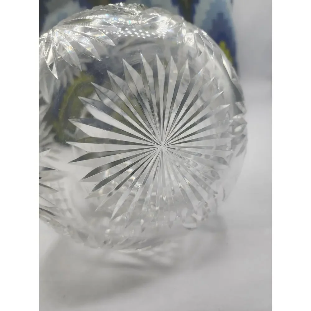 Antique Americsm Brilliant Cut Glass Water Carafe - Picture 4 of 8